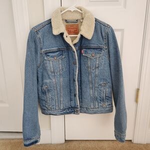 Levi's Denim Jacket with Sherpa Lining